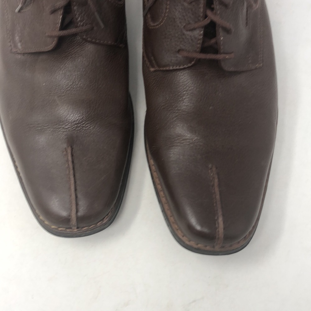 Sandro Comfort Soft and Gel Buttery Soft Chocolate Leather Chukka Boots - Picture 4 of 13